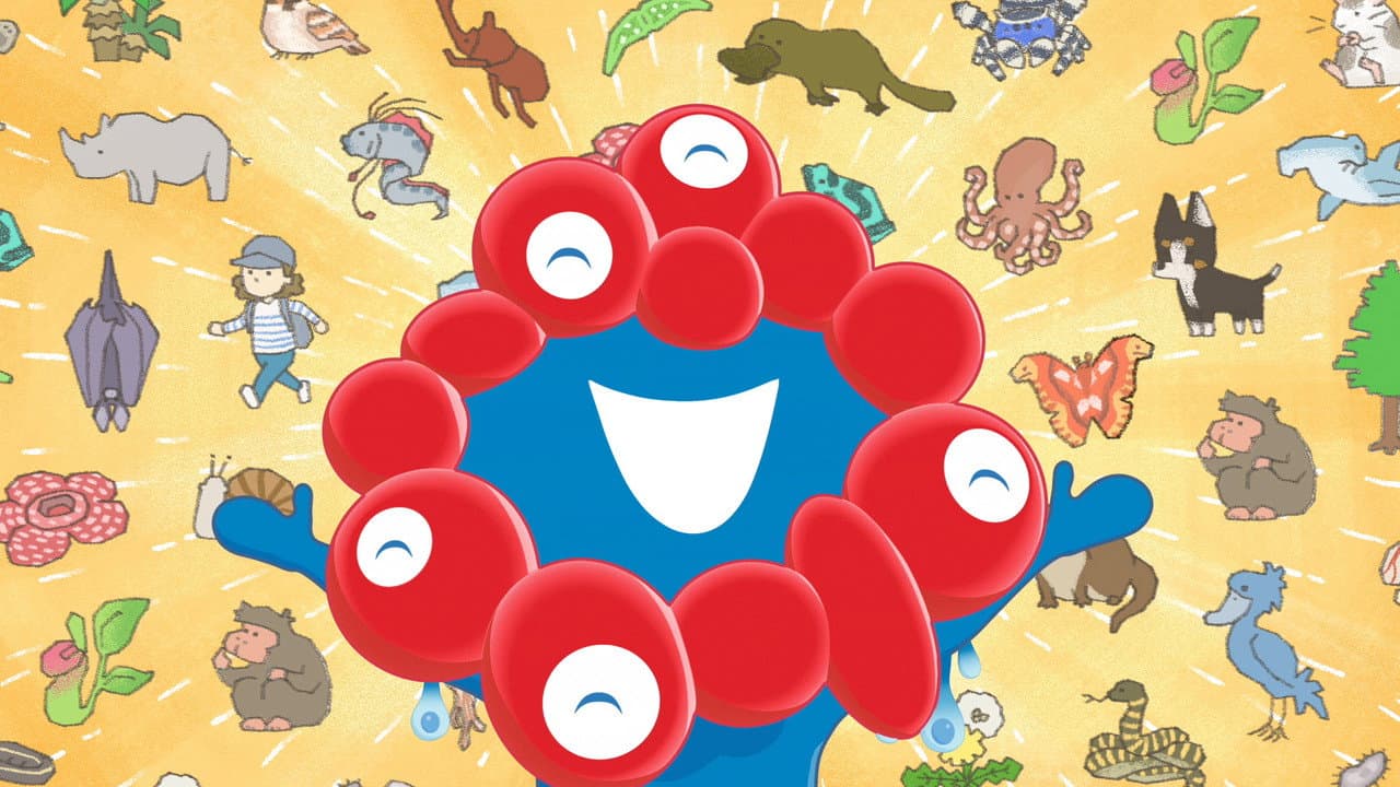 はーい!ミャクミャクです